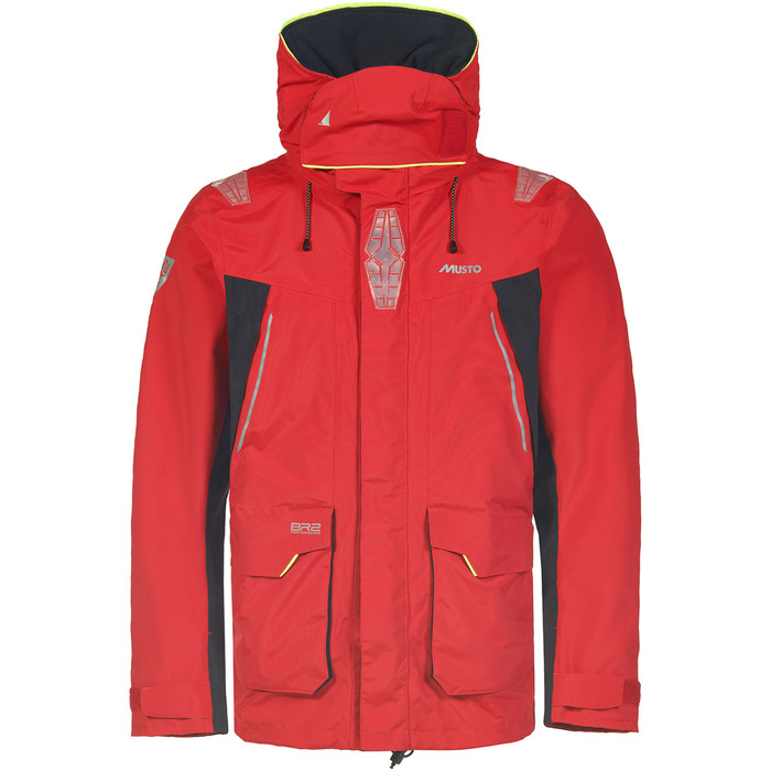 Musto 2024 Conjunto Combinado De Chaqueta Y Musto Br2 Offshore Para Hombre - Rojo Verdadero